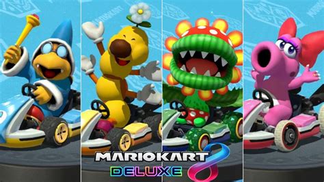 Mario Kart Deluxe Wave All New Characters Kamek