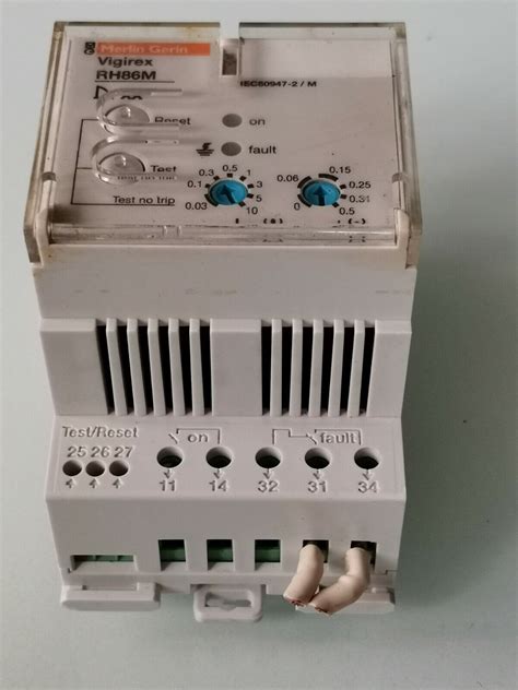 Schneider Merlin Gerin Vigirex Rh M Earth Leakage Relay Ebay