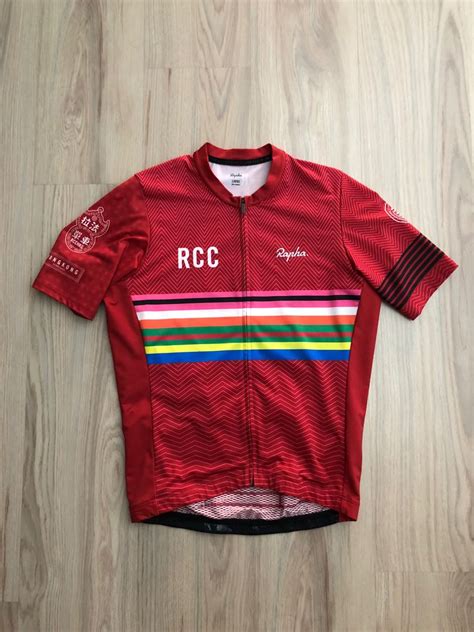 Rapha RCC Hong Kong Jersey Sports Equipment Bicycles Parts