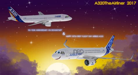 5 Years On Da And Happy First Flight Day A320 By A320theairliner On Deviantart