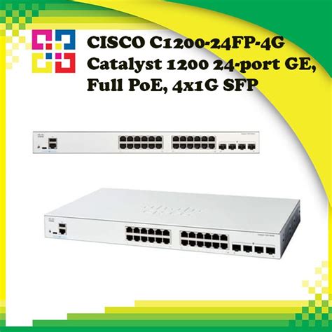 CATALYST 1200 24-PORT GE FULL POE 4X1G SFP (C1200-24FP-4G)