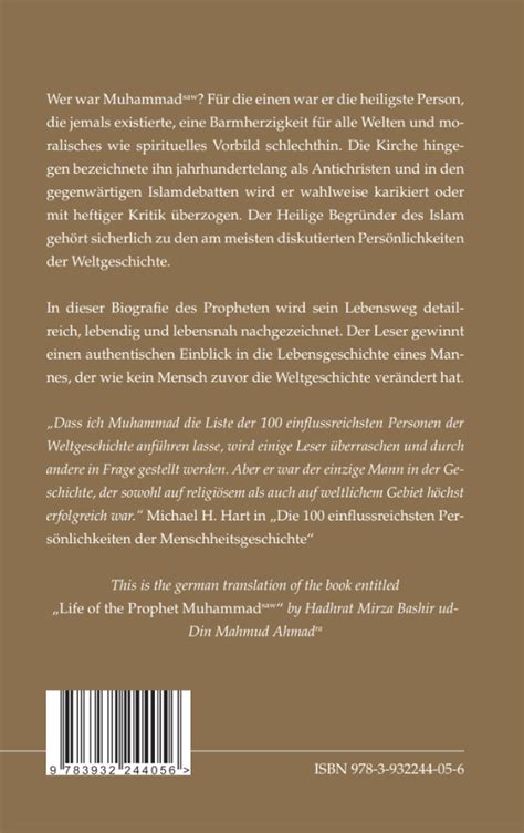 Muhammad Das Leben Des Heiligen Propheten Sc