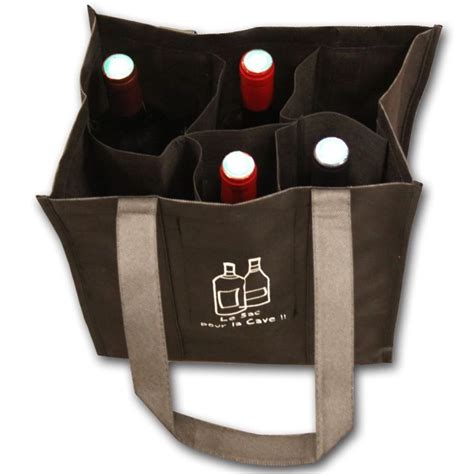 Sac Tissu 6 bouteilles de la cave à la cuisine Achat Vente range