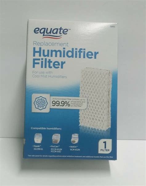 Equate Antimicrobial Replacement Cool Mist Humidifier Filter Eqwf813 For Sale Online Ebay