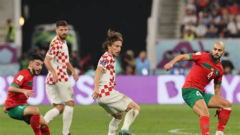 Fifa World Cup Croatia Beat Morocco 2 1 Clinch 3rd Place News