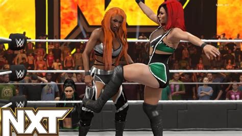 Wwe K Nxt Killer Kelly W Kris Statlander Vs Jakara Jackson W Lash