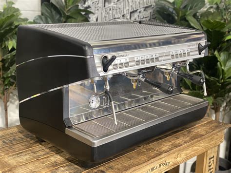 nuova simonelli appia ii  group black espresso coffee machine