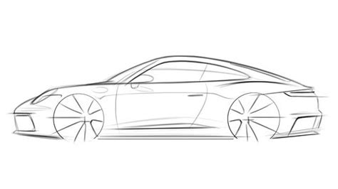 Sketching a Porsche 911? It's as Easy as 1,2 ... 10!