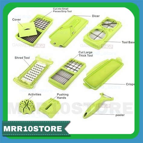 Jual Genius Nicer Dicer Plus Alat Pemotong Parutan Serbaguna Shopee