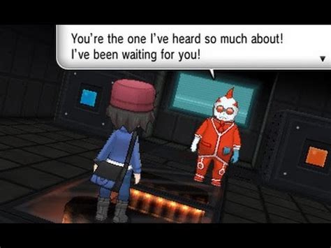 Pokemon X And Y Team Flare Scientist Screenshots YouTube