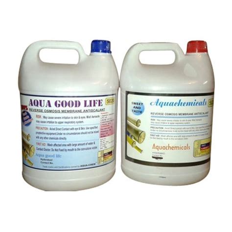 Aqua Chemical Liquid Ro Plant Antiscalant Chemical Packaging Size