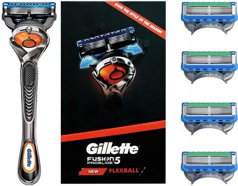 Gillette Zestaw Fusion Proglide Flex Wymienne Ostrza Szt Opinie