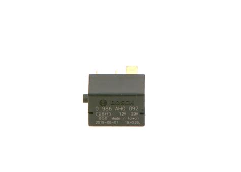 Ah Bosch Micro Relay V A No Rel Huvudstr M Polig