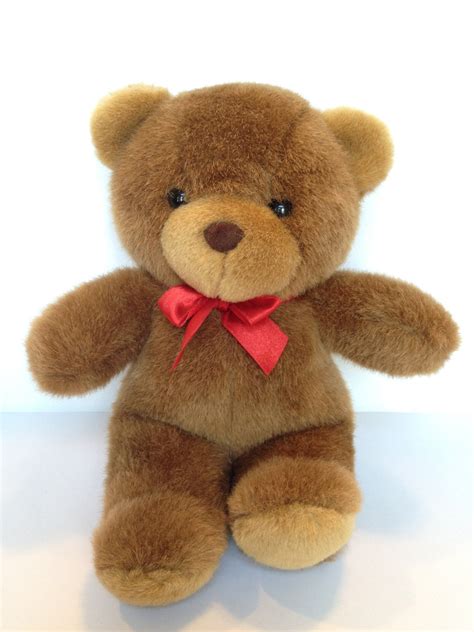 Vintage Oshko 1980s Teddy Bear Plush by RetroAlleyVintage on Etsy