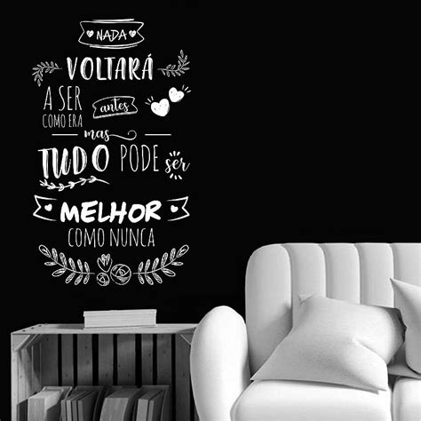 Adesivo Lettering Tudo Pode Ser Melhor Adesivos De Parede Adesivos