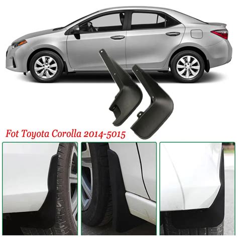 Pcs Premium Heavy Duty Molded Splash Mud Flaps Guards Fenders For