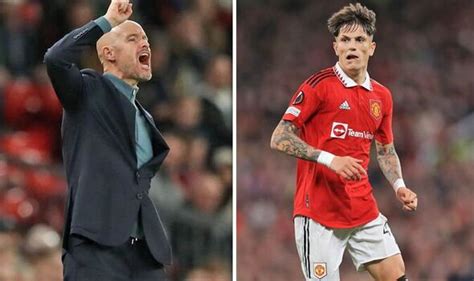 Man Utd Boss Erik Ten Hags Short Response When Asked What Alejandro