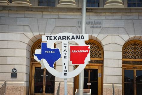 Arkansas State Line In Texarkana An Iconic Location Arkansas State