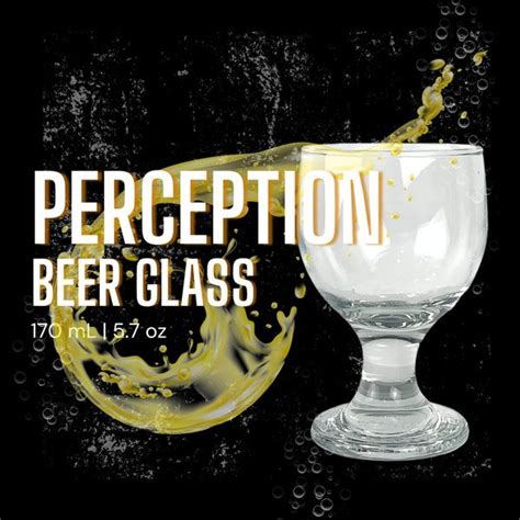 Jual Perception Beer Glass 170 ML Gelas Bir Kaca Cantik Gelas Mug