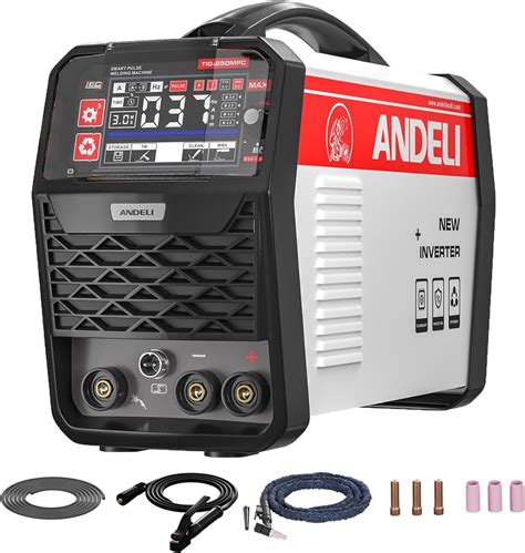 ANDELI 160Amp TIG Welder With Pulse 110V 220V Dual Voltage TIG CLEAN