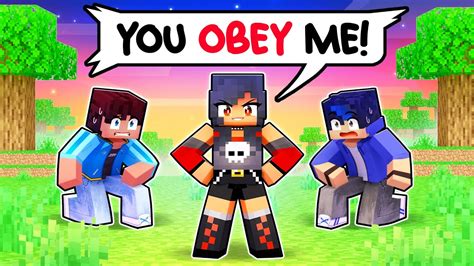 Taking Over Minecraft As Mean Aphmau Minecraft Videos