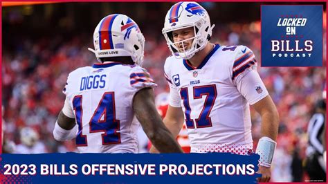 Projecting Buffalo Bills Production Josh Allen Stefon Diggs