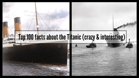 Top 100 FACTS about the TITANIC (crazy & interesting) - Ireland Self ...