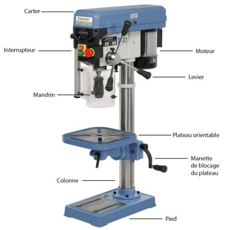 La perceuse à colonne nos conseils Le blog de Probois Machinoutils