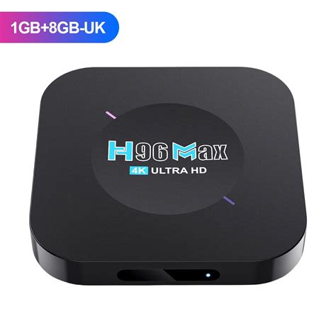 Yucurem H96max Android Box 24g Wifi 4k Ultra Hd Media Player 1gb 2gb