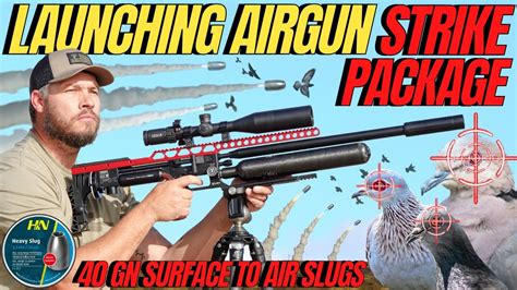 Launching Air Gun Hunting Strike I Grain H N Surface To Air Slugs I