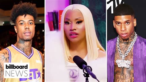 NLE Choppa Vs Blueface Nicki Minaj On Writing About Her Fathers