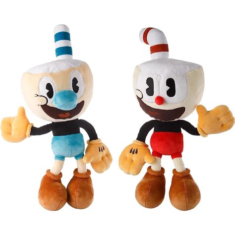 Amazon Cuphead Mugman Bundle 15 Inch Plush Toy Super Soft