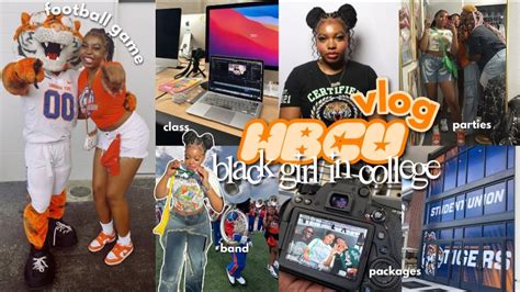 Hbcu Vlog Week In My Life As A Black Girl In College Parties Study