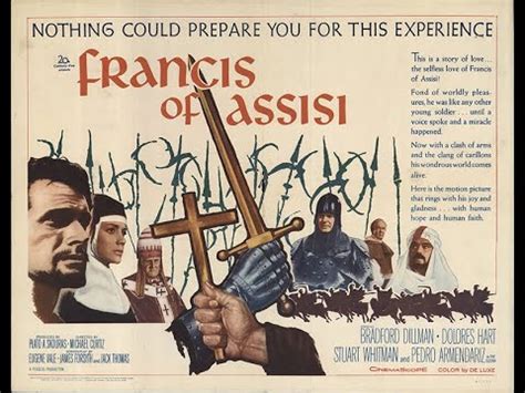 Francis Of Assisi Theatrical Trailer Bradford Dillman Dolores