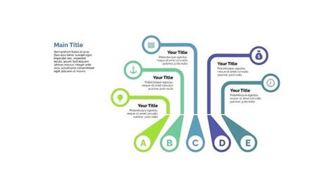 Main Elements Illustrated In Diagram Powerpoint Template Free