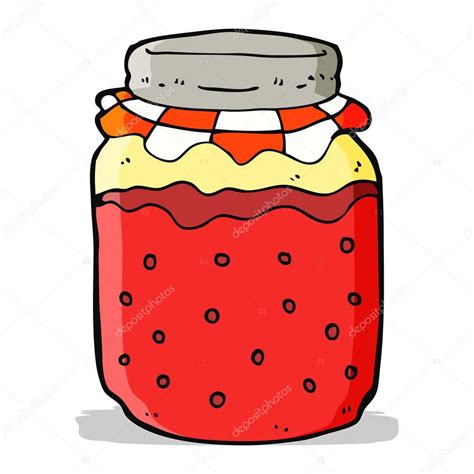 Cartoon Jam Jar Stock Vector Image By ©lineartestpilot 49562397