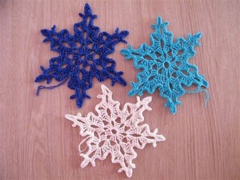 No69 Śnieżynka śnieżka na szydełku nr 3 snowflake on crochet nr 3