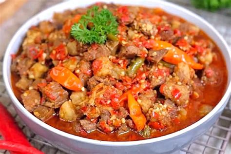 Resep Oseng Mercon Daging Sapi Khas Yogyakarta Hidangan Idul Adha