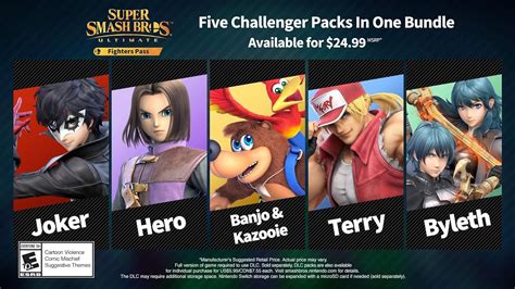 Super Smash Bros Ultimate Fighter Pass Dlc Nintendo Switch Digital