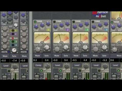 Harrison mixbus tutorial - nibhtle