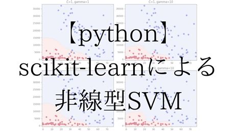 Sklearn Svm Ai Techblog