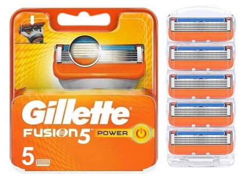 Gillette Fusion 5 Power Wkłady Ostrza 5 Szt Sklep EMPIK