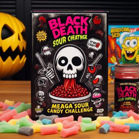 Black Death Sour Candy Challenge: A Tongue-Tingling Adventure