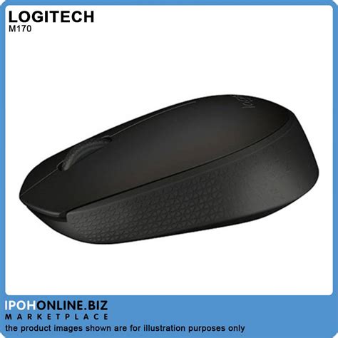 Logitech M170 Wireless Mouse Black