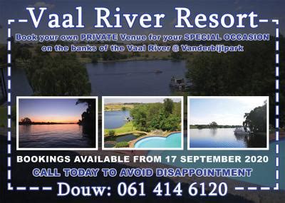 Accommodation & Venue in Vaal Triangle | Vaal River Resort