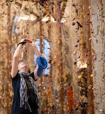 Floral Immersive Exhibition In The Cleveland Public Library