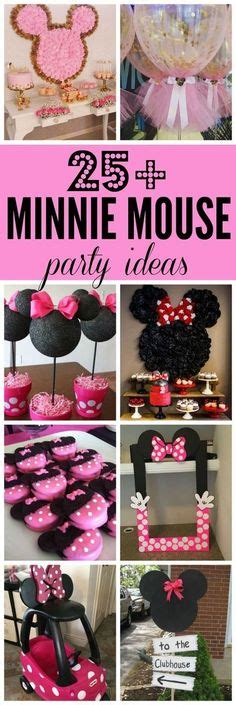 Minnie Mouse Ideen Minnie Maus Geburtstag Minnie Geburtstag