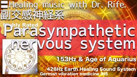 〓parasympathetic Nervous System Relax And Healing Music With Dr Rife