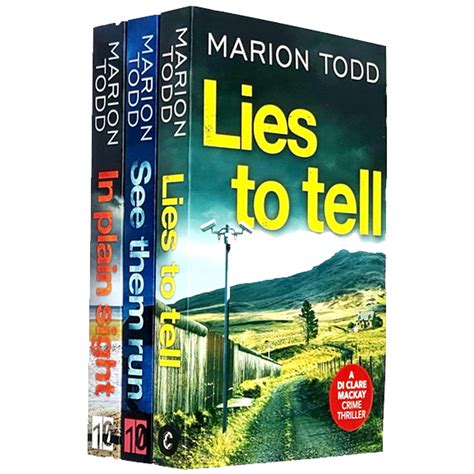 Marion todd Detective Clare Mackay Series Collection 3 Books Set | The ...