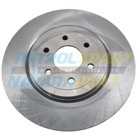 Front Brake Disc Rotor For Nissan Navara D40 VSK Spanish V9X 320mm